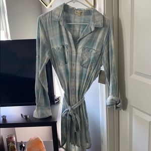 Flannel dress